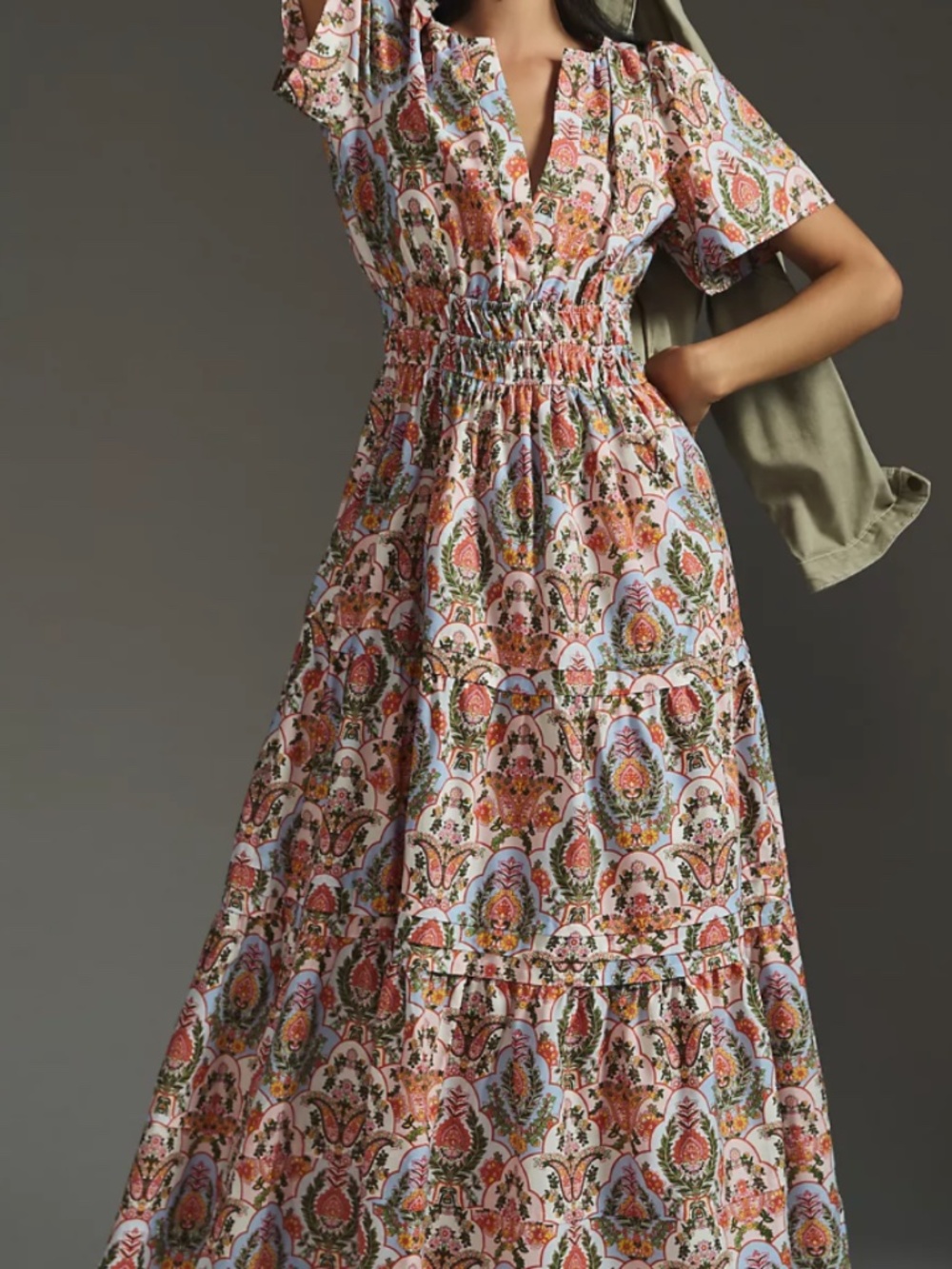 Anthropologie Cotton Somerset Dress